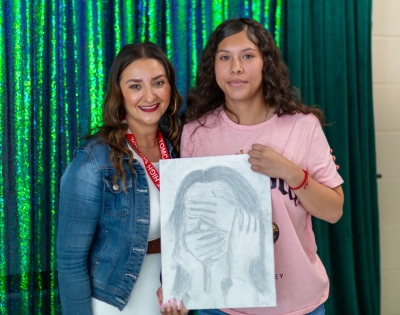 Resilience on Display: Students Shine Through Poetry, Art, and Spoken Word