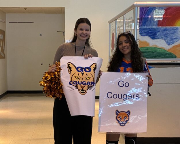 Ariana Blanco with Ms. Williams